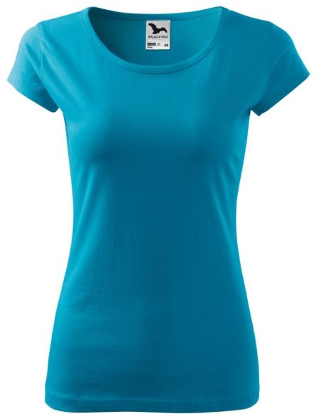 Tričko dámske Pure 122 tyrkysová