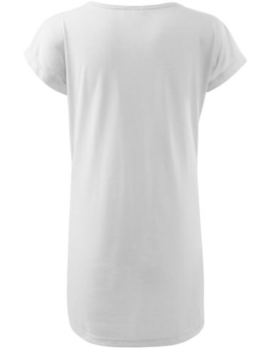 Tričko/šaty dámske Love 123 biela