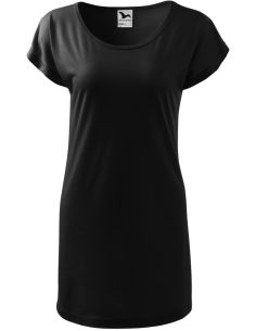 Tričko/šaty dámske Love 123 čierna 2