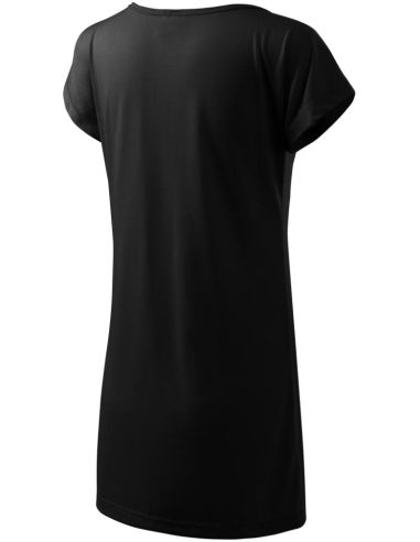 Tričko/šaty dámske Love 123 čierna