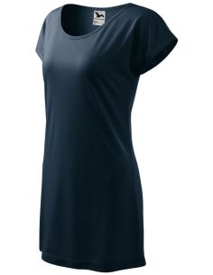 Tričko/šaty dámske Love 123 tmavomodrá