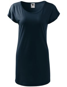 Tričko/šaty dámske Love 123 tmavomodrá 2