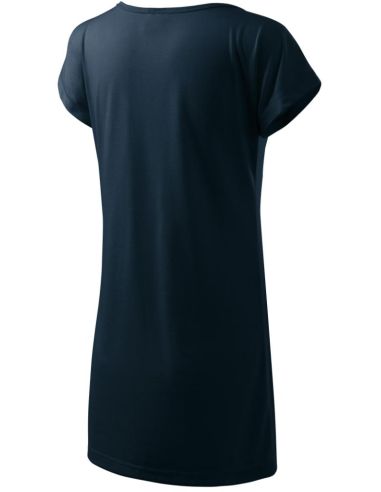 Tričko/šaty dámske Love 123 tmavomodrá