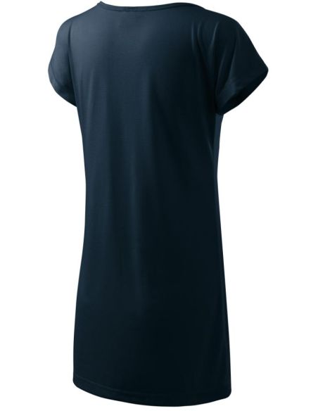 Tričko/šaty dámske Love 123 tmavomodrá