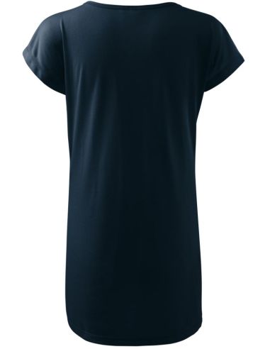 Tričko/šaty dámske Love 123 tmavomodrá
