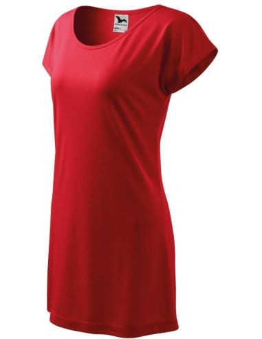 Tričko/šaty dámske Love 123 červená