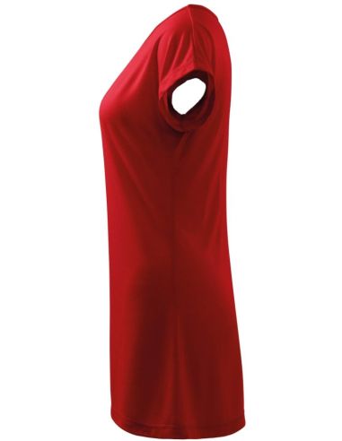 Tričko/šaty dámske Love 123 červená