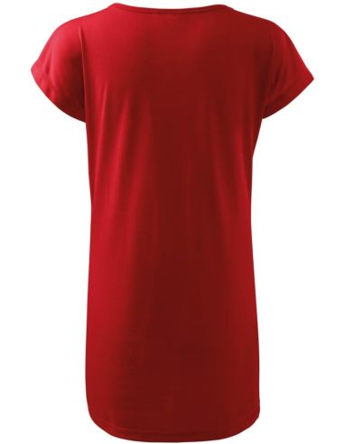 Tričko/šaty dámske Love 123 červená