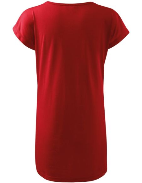 Tričko/šaty dámske Love 123 červená