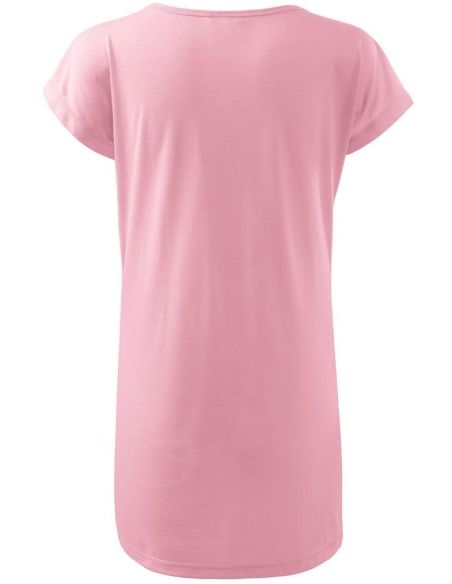 Tričko/šaty dámske Love 123 ružová