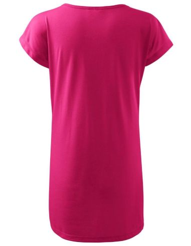 Tričko/šaty dámske Love 123 purpurová