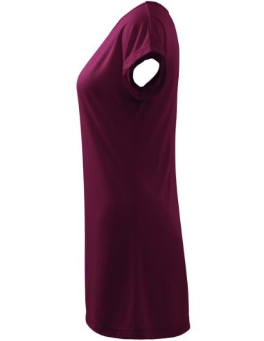 Tričko/šaty dámske Love 123 fuchsiová