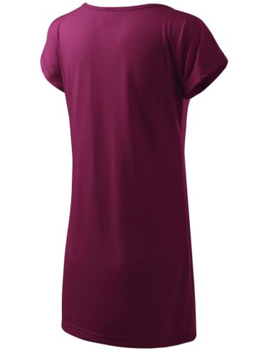 Tričko/šaty dámske Love 123 fuchsiová