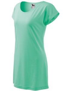 Tričko/šaty dámske Love 123 mätová