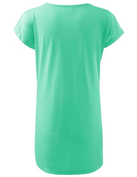 Tričko/šaty dámske Love 123 mätová