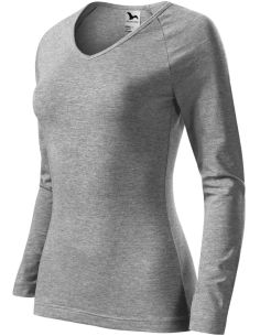 Tričko dámske Elegance 127 tmavosivý melír