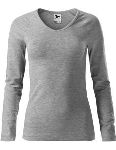 Tričko dámske Elegance 127 tmavosivý melír 2