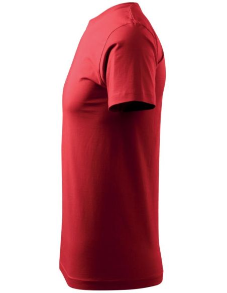 Tričko pánske Basic 129 červená