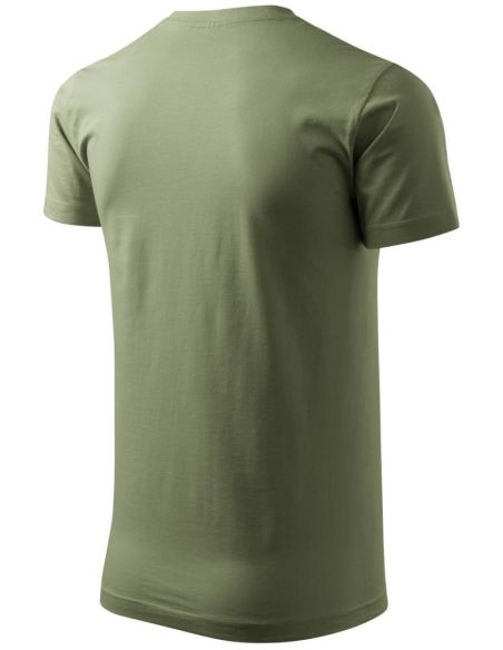 Tričko pánske Basic 129 khaki