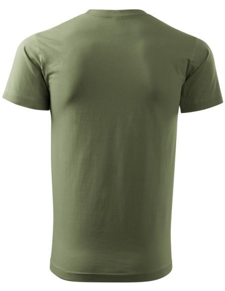 Tričko pánske Basic 129 khaki