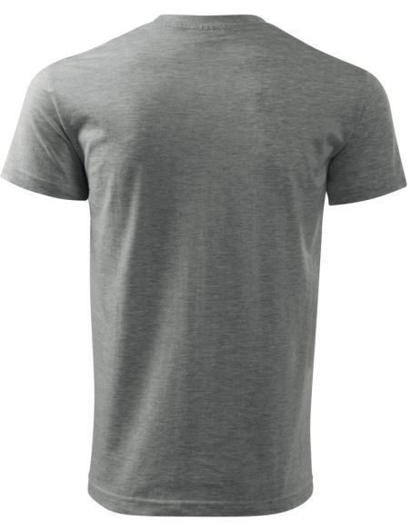 Tričko pánske Basic 129 tmavosivý melír