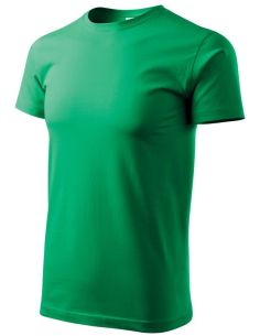 Tričko pánske Basic 129 trávová zelená