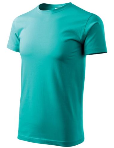 Tričko pánske Basic 129 smaragdovozelená