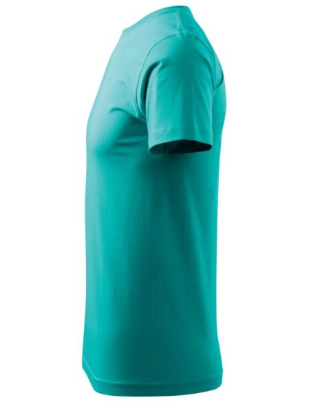 Tričko pánske Basic 129 smaragdovozelená