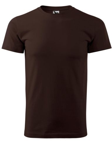 Tričko pánske Basic 129 kávová