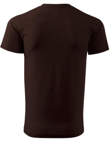 Tričko pánske Basic 129 kávová