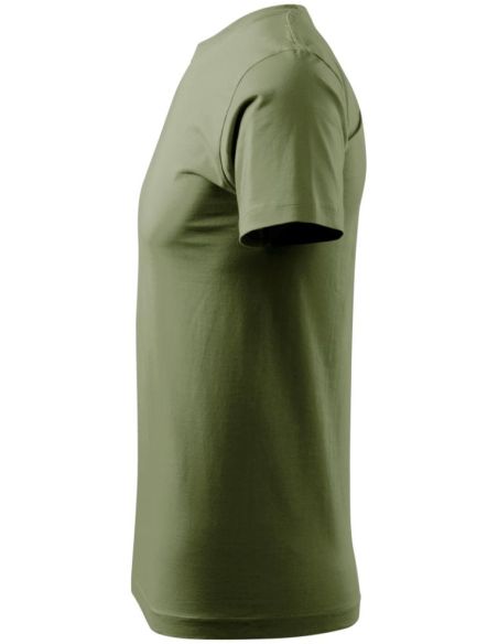 Tričko pánske Basic 129 svetlá khaki