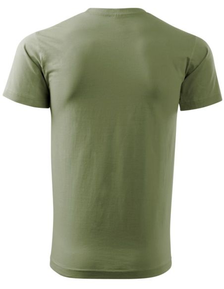 Tričko pánske Basic 129 svetlá khaki