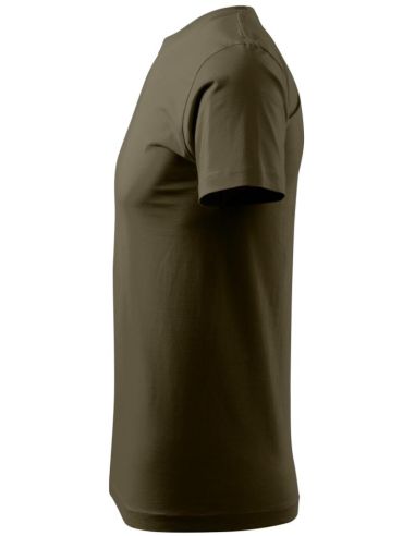 Tričko pánske Basic 129 army