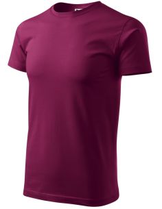 Tričko pánske Basic 129 fuchsiová