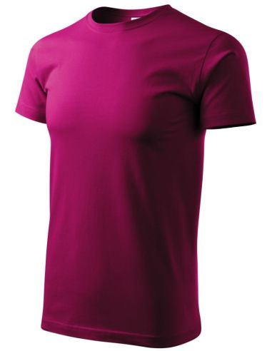 Tričko pánske Basic 129 fuchsia red