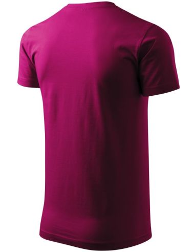 Tričko pánske Basic 129 fuchsia red