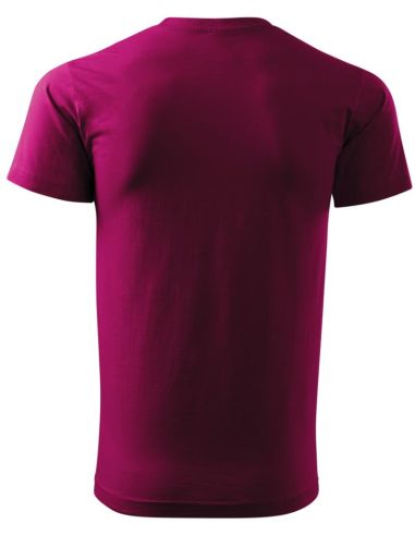 Tričko pánske Basic 129 fuchsia red