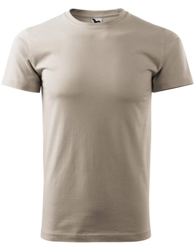 Tričko pánske Basic 129 ľadovo sivá