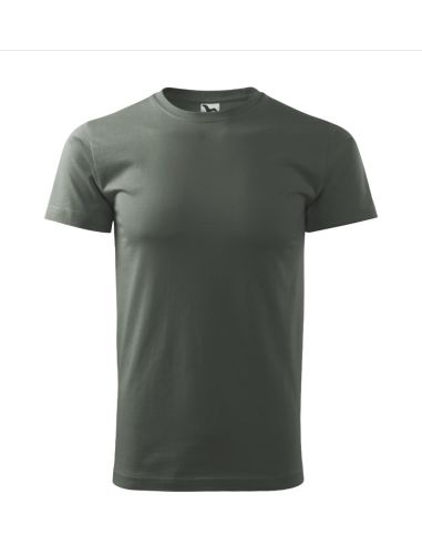 Tričko pánske Basic 129 tmavá bridlica