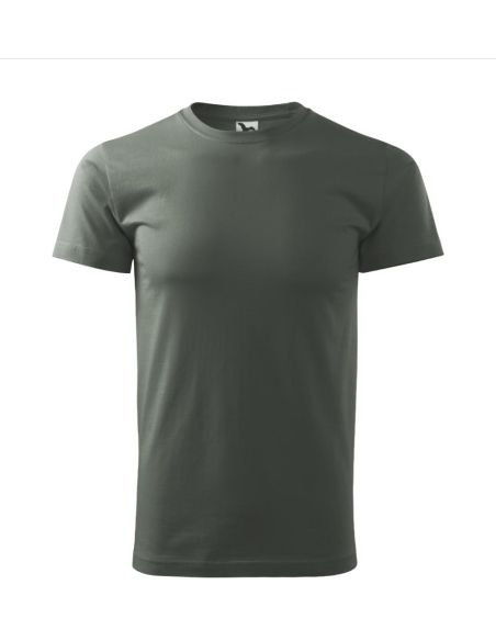 Tričko pánske Basic 129 tmavá bridlica