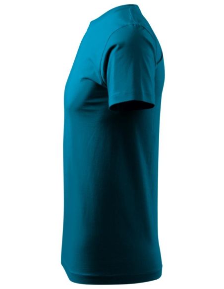 Tričko pánske Basic 129 petrol blue