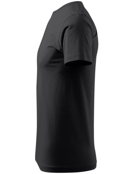 Tričko pánske Basic 129 ebony gray