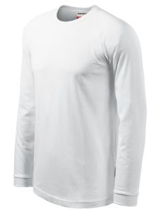 Tričko unisex Street LS 130 biela