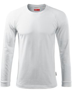 Tričko unisex Street LS 130 biela 2