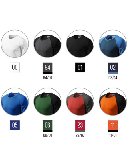 Tričko unisex Street LS 130 biela