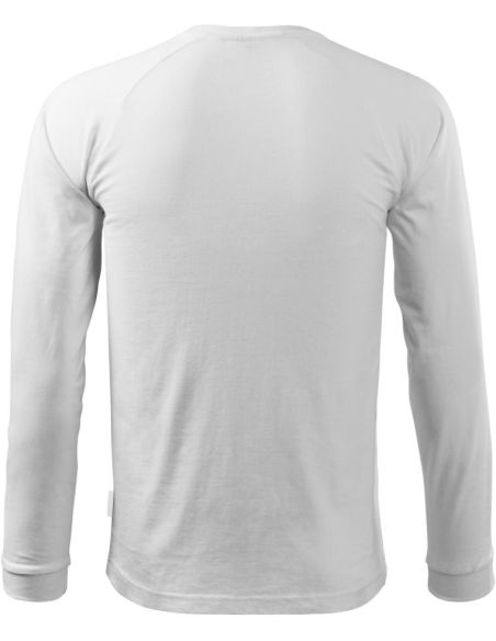 Tričko unisex Street LS 130 biela