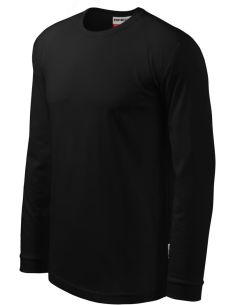 Tričko unisex Street LS 130 čierna