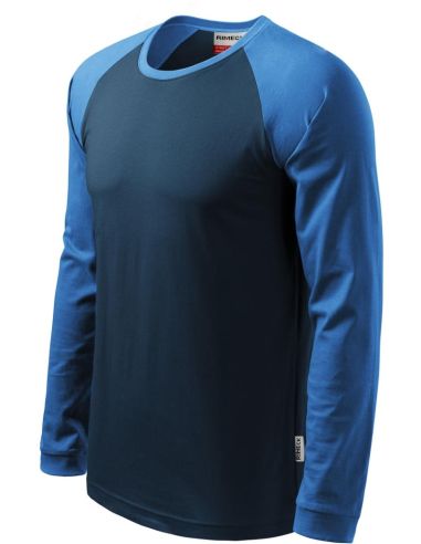 Tričko unisex Street LS 130 tmavomodrá