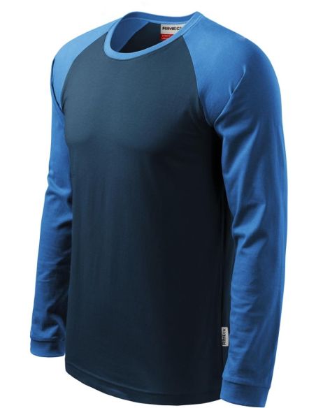 Tričko unisex Street LS 130 tmavomodrá