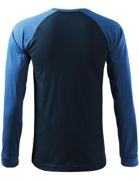 Tričko unisex Street LS 130 tmavomodrá